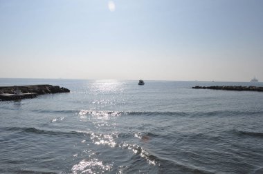 Kıbrıs'ta güzel Limasol Beach