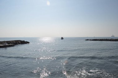 Kıbrıs'ta güzel Limasol Beach