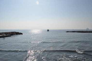 Kıbrıs'ta güzel Limasol Beach