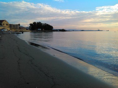 Kıbrıs'ta güzel Limasol Beach