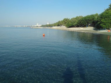 Kıbrıs'ta güzel Limasol Beach