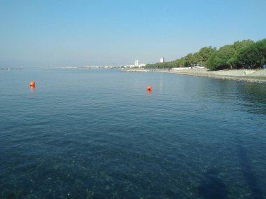Kıbrıs'ta güzel Limasol Beach