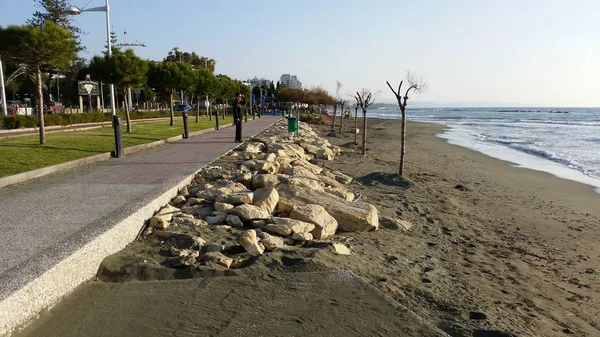 Kıbrıs'ta güzel Limasol Beach