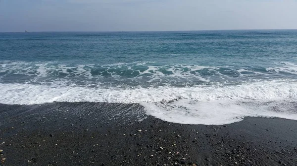 Den Vackra Stranden Limassol Cypern — Stockfoto