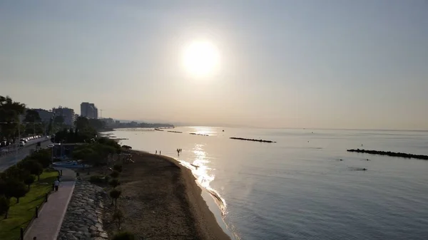 Het Strand Van Limassol Cyprus — Stockfoto