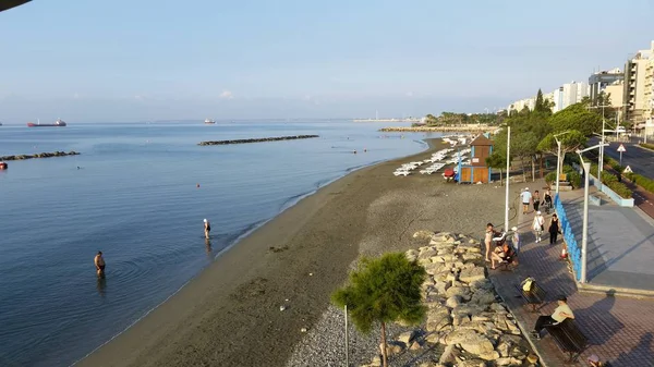 Kıbrıs'ta güzel Limasol Beach