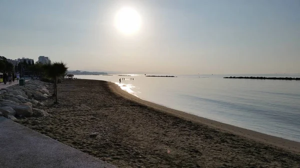 Kıbrıs'ta güzel Limasol Beach