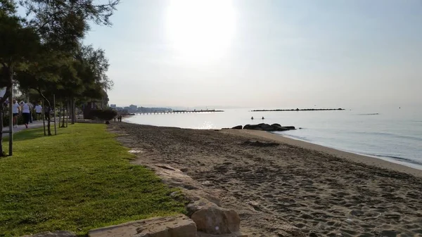 Kıbrıs'ta güzel Limasol Beach