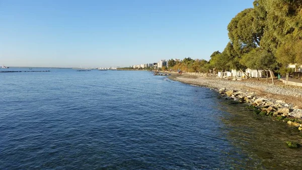 Kıbrıs'ta güzel Limasol Beach