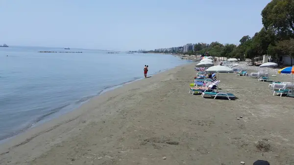 Kıbrıs'ta güzel Limasol Beach