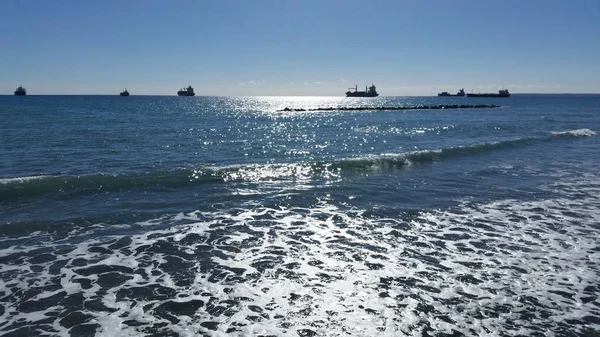 Kıbrıs'ta güzel Limasol Beach