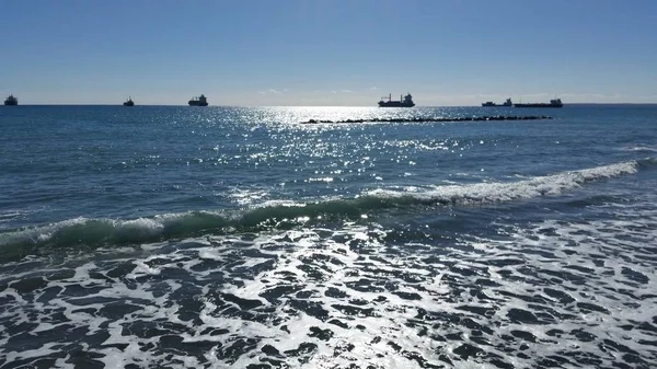 Kıbrıs'ta güzel Limasol Beach