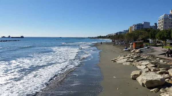 Kıbrıs'ta güzel Limasol Beach