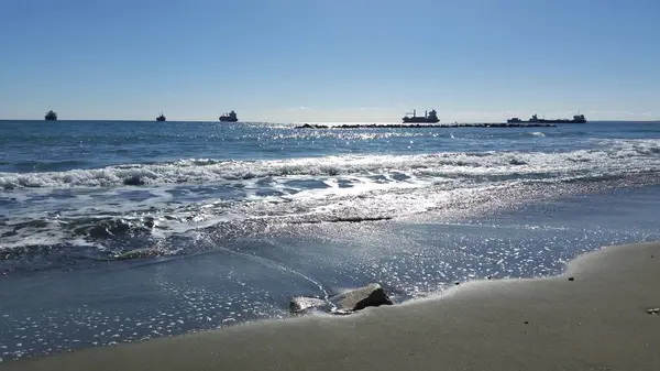 Kıbrıs'ta güzel Limasol Beach