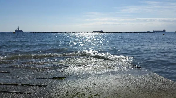 Kıbrıs'ta güzel Limasol Beach