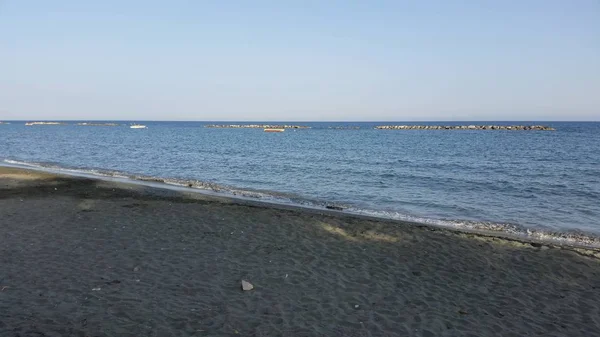 Beautiful Limassol Beach Cyprus — Stock Photo, Image