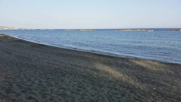 Het Strand Van Limassol Cyprus — Stockfoto