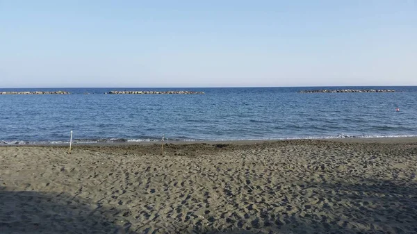 Het Strand Van Limassol Cyprus — Stockfoto