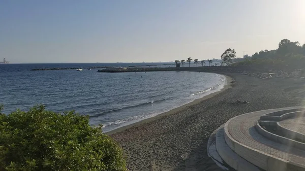 Kıbrıs'ta güzel Limasol Beach