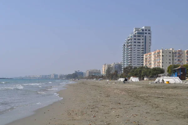 Kıbrıs'ta güzel Limasol Beach