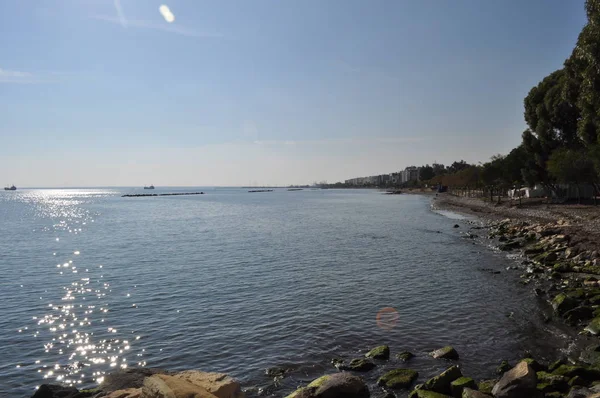 Kıbrıs'ta güzel Limasol Beach