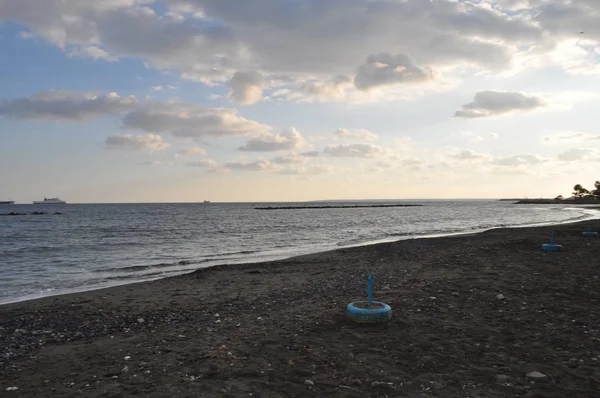 Kıbrıs'ta güzel Limasol Beach