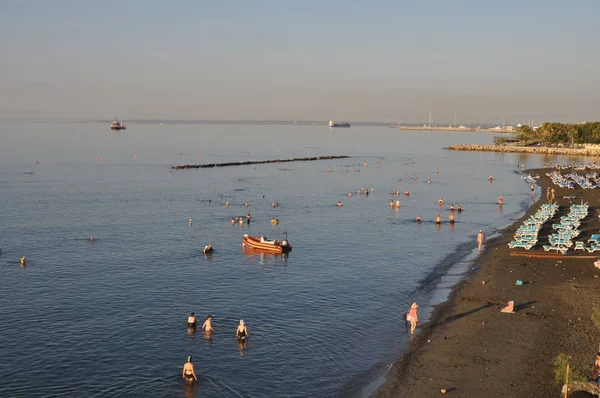 Kıbrıs'ta güzel Limasol Beach