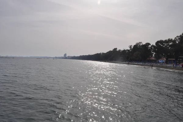 Kıbrıs'ta güzel Limasol Beach