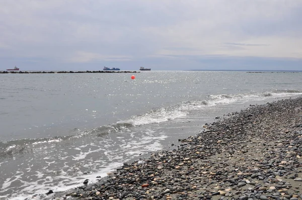 Beautiful Limassol Beach Cyprus — Stock Photo, Image