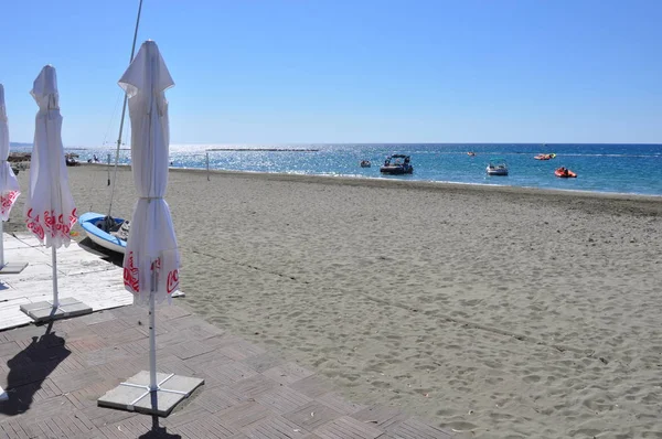 Kıbrıs'ta güzel Limasol Beach