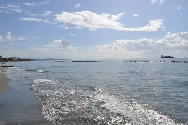 Kıbrıs'ta güzel Limasol Beach