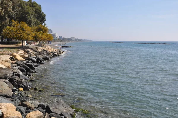 Kıbrıs'ta güzel Limasol Beach