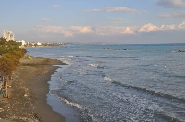 Krásné Pláže Limassol Kypru — Stock fotografie