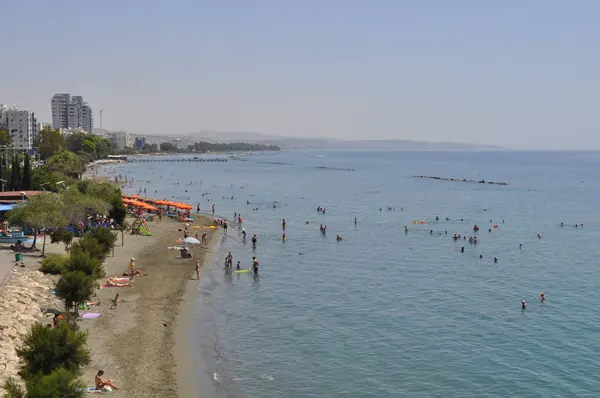 Kıbrıs'ta güzel Limasol Beach