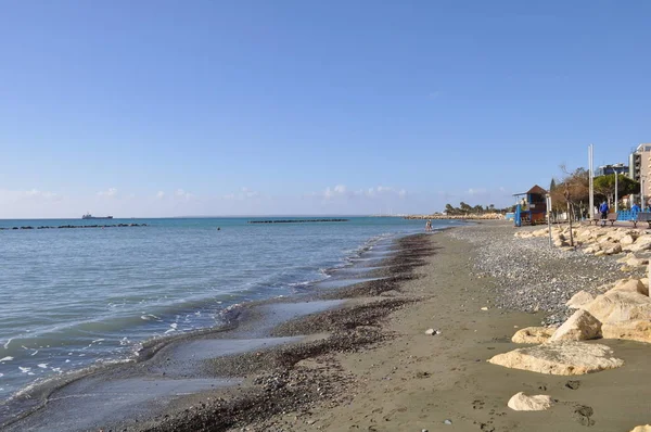 Kıbrıs'ta güzel Limasol Beach