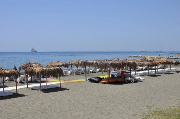 Kıbrıs'ta güzel Limasol Beach