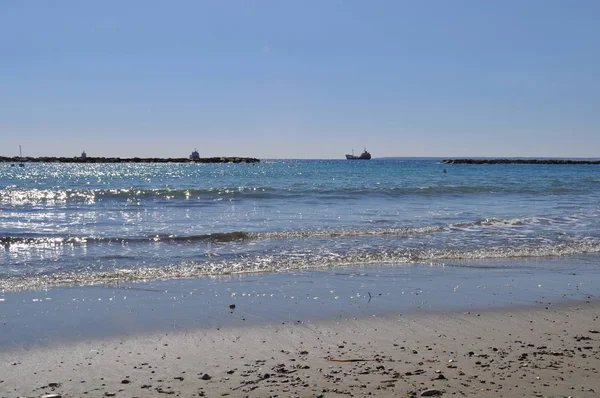 Kıbrıs'ta güzel Limasol Beach