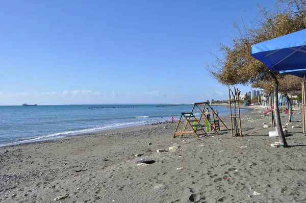 Kıbrıs'ta güzel Limasol Beach