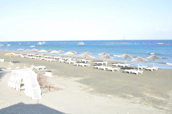 Kıbrıs'ta güzel Limasol Beach