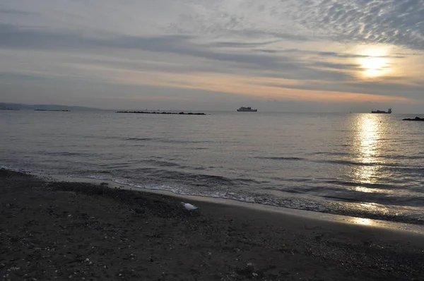 Kıbrıs'ta güzel Limasol Beach