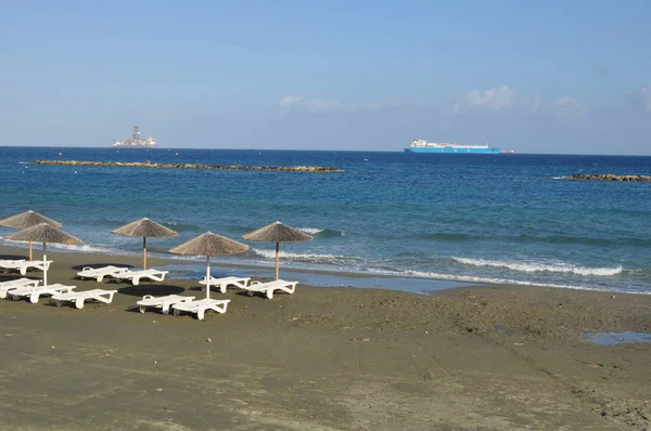 Kıbrıs'ta güzel Limasol Beach
