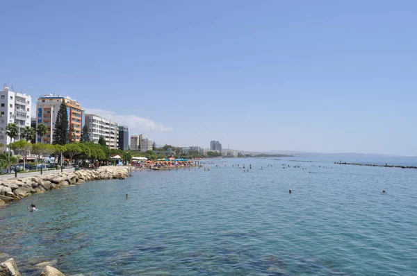 Kıbrıs'ta güzel Limasol Beach