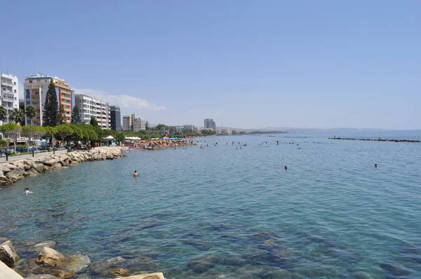 Kıbrıs'ta güzel Limasol Beach