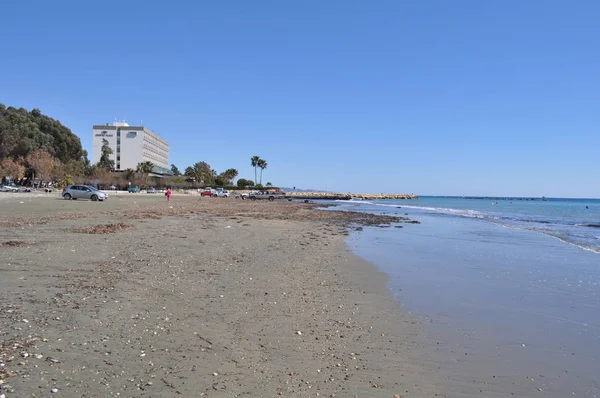 Kıbrıs'ta güzel Limasol Beach