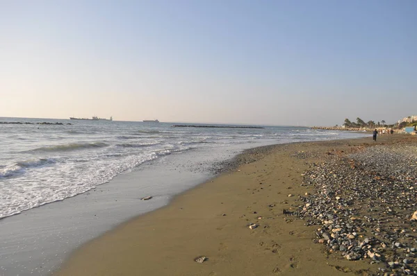 Kıbrıs'ta güzel Limasol Beach