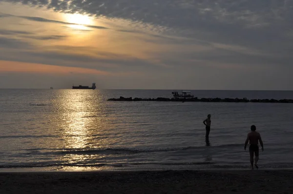 Kıbrıs'ta güzel Limasol Beach