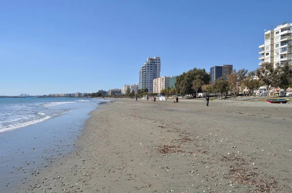 Kıbrıs'ta güzel Limasol Beach