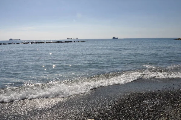 Kıbrıs'ta güzel Limasol Beach