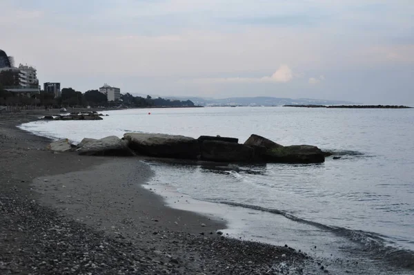 Kıbrıs'ta güzel Limasol Beach