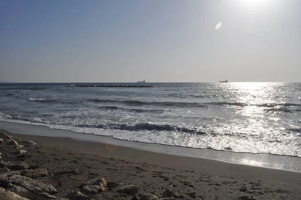 Kıbrıs'ta güzel Limasol Beach